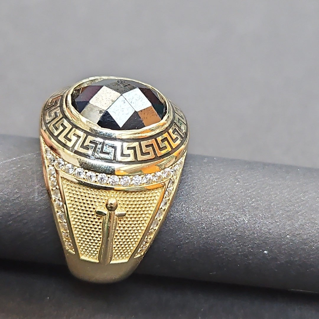 ANILLOS CABALLERO ORO 14K 9.8 (NUEVO)