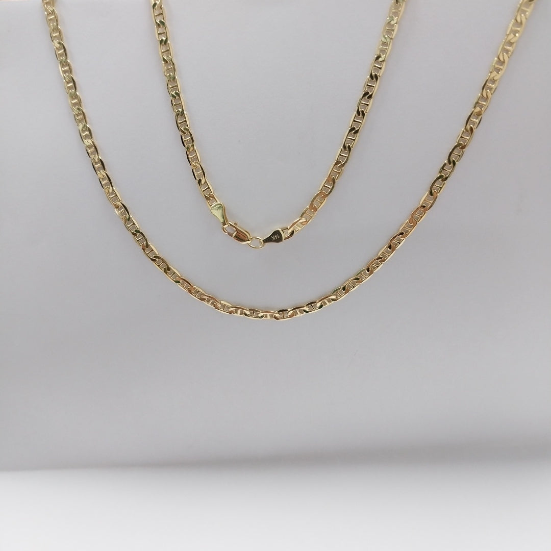 CADENAS GUCHI ORO 14K 11.2 (NUEVO)