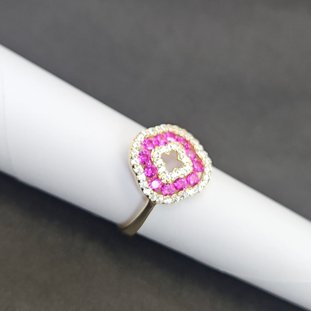 ANILLOS DAMA ORO 14K 2 (NUEVO)