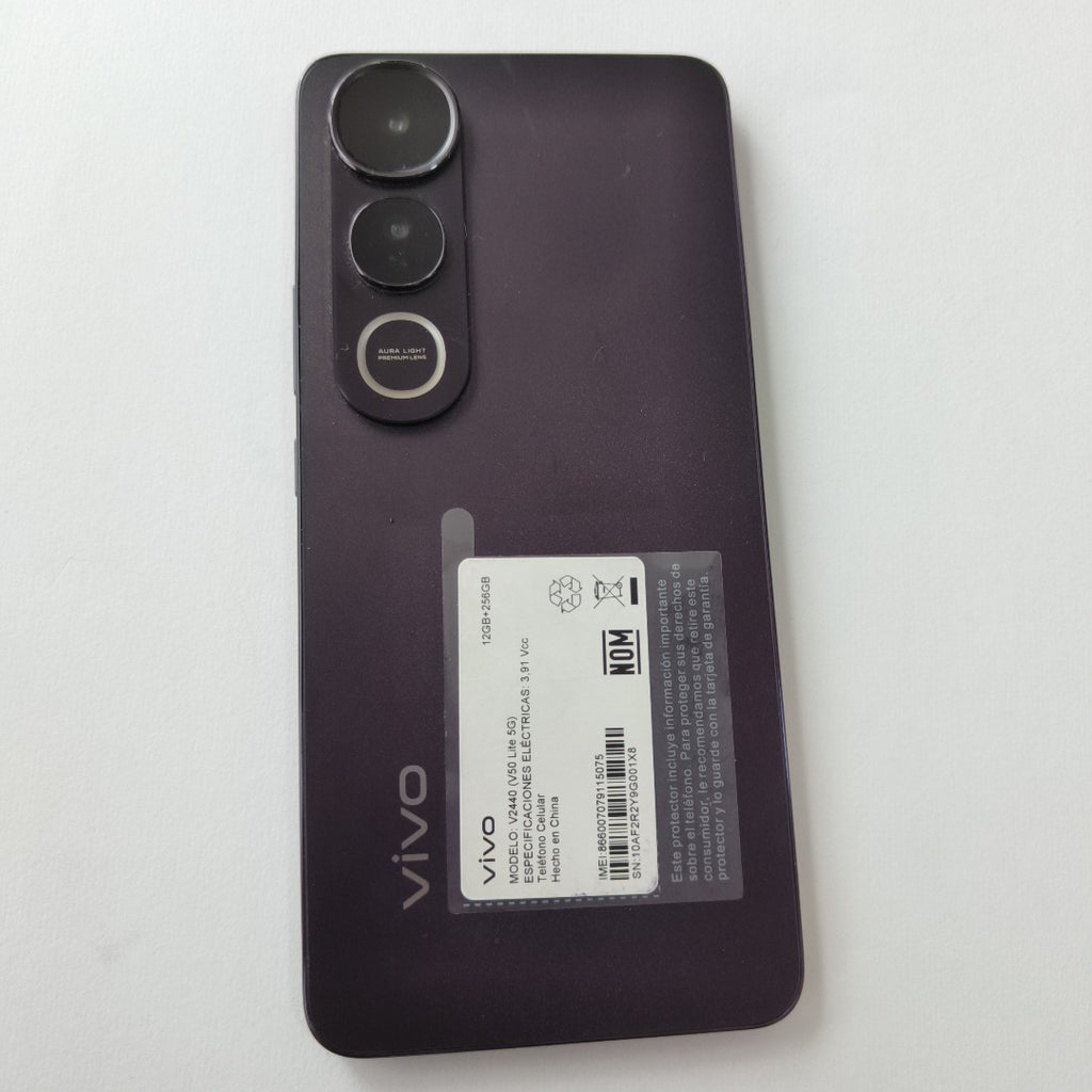 CELULAR VIVO V50 LITE 5G V2440 (2025) 256 GB 12 GB RAM (SEMINUEVO)