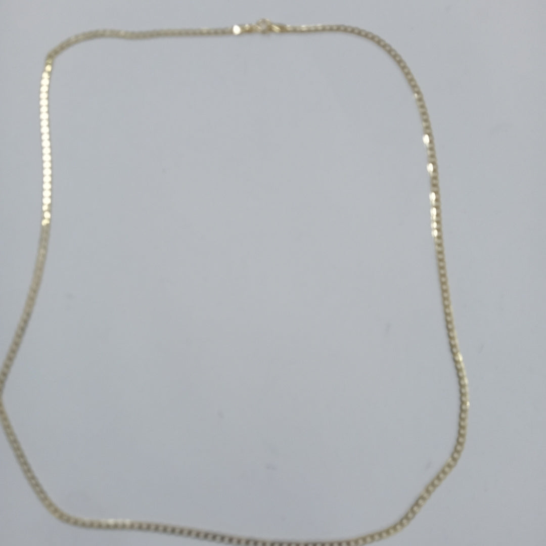 CADENAS BARBADA AMARILLA ORO 14K 3.7 (NUEVO)