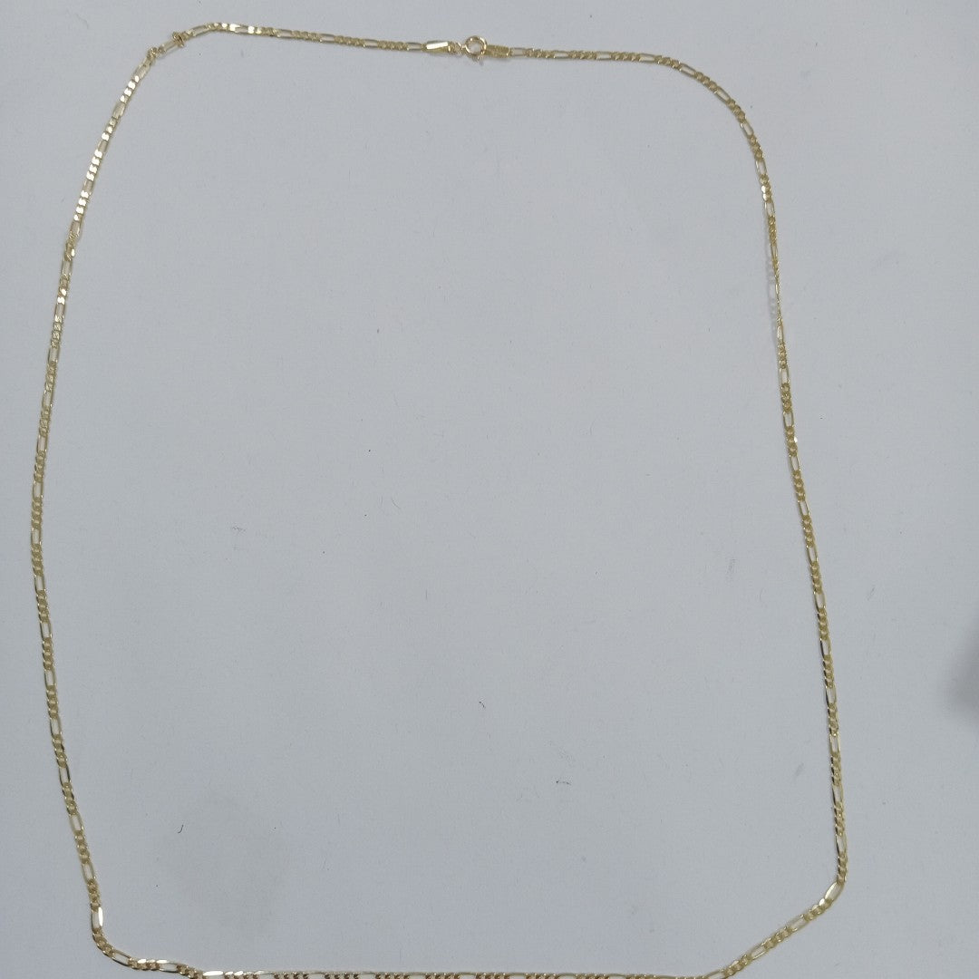 CADENAS CARTIER 3*1 AMARILLA ORO 14K 3.6 (NUEVO)