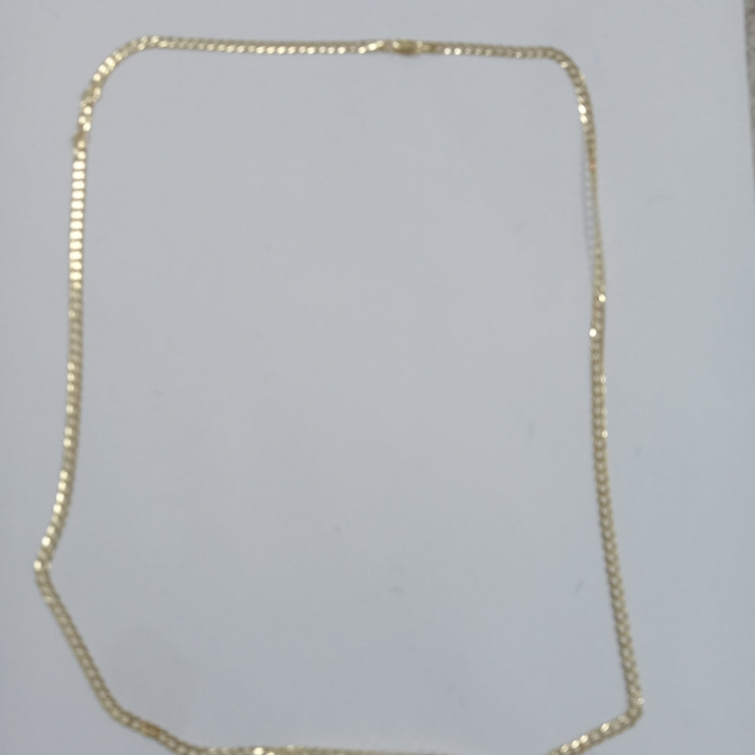 CADENAS BARBADA AMARILLA ORO 14K 7.1 (NUEVO)