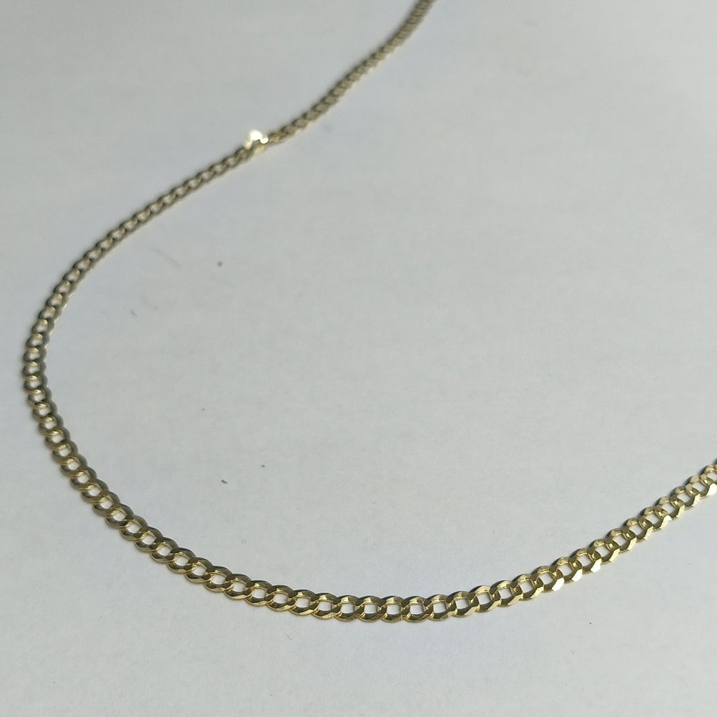 CADENAS BARBADA AMARILLA ORO 14K 8 (NUEVO)
