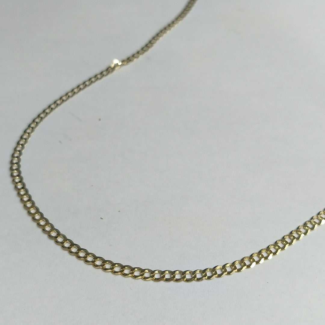 CADENAS BARBADA AMARILLA ORO 14K 8 (NUEVO)