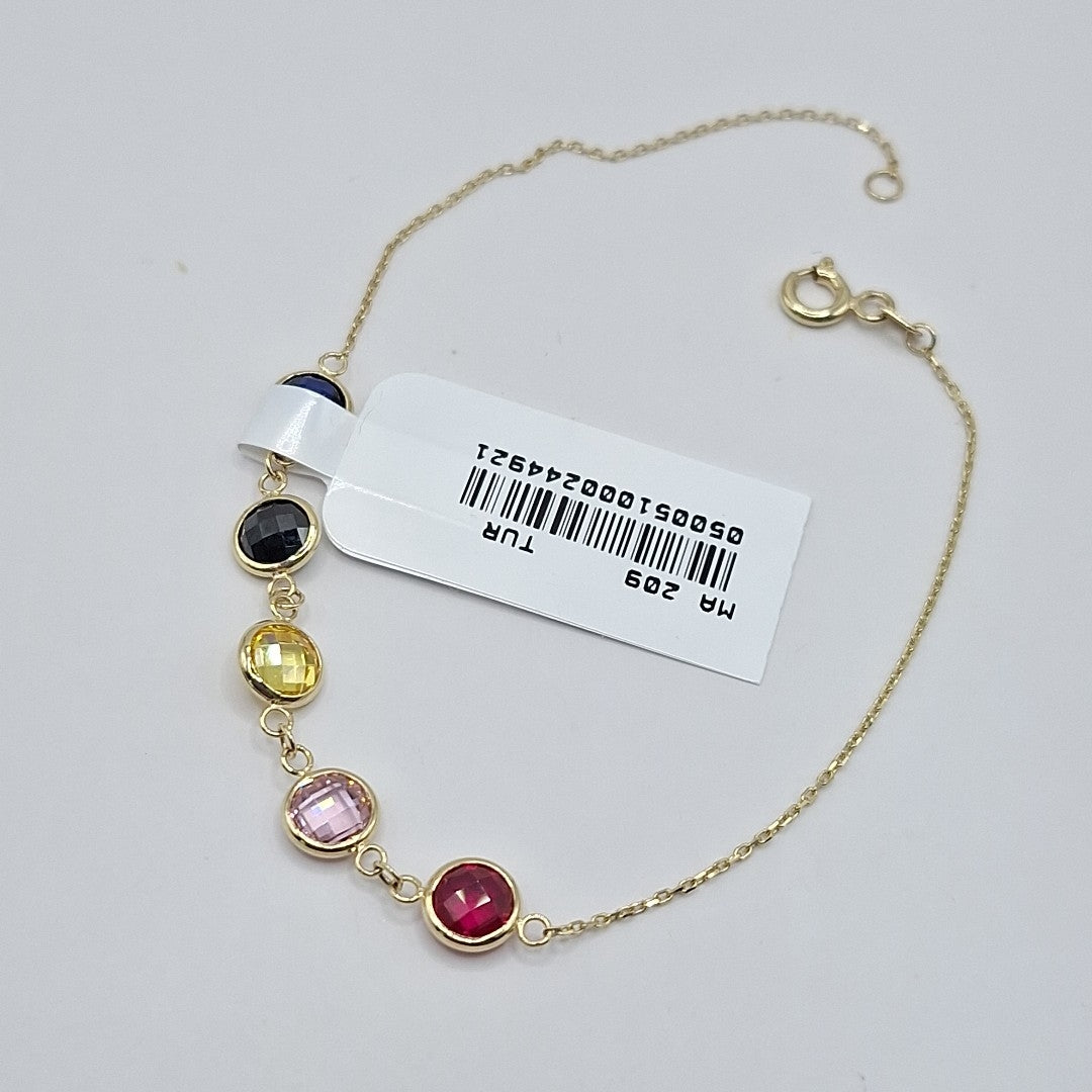 PULSERAS DAMA ORO 14K 1.6 (NUEVO)