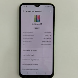 CELULAR SAMSUNG GALAXY A24 SM-A245M/N (2023) 128 GB 4 GB RAM (SEMINUEVO)
