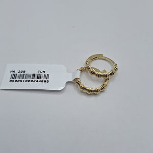 HUGGIES ORO 14K 2.9 (NUEVO)