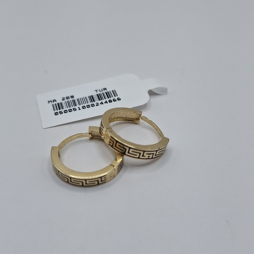 HUGGIES ORO 14K 2.9 (NUEVO)