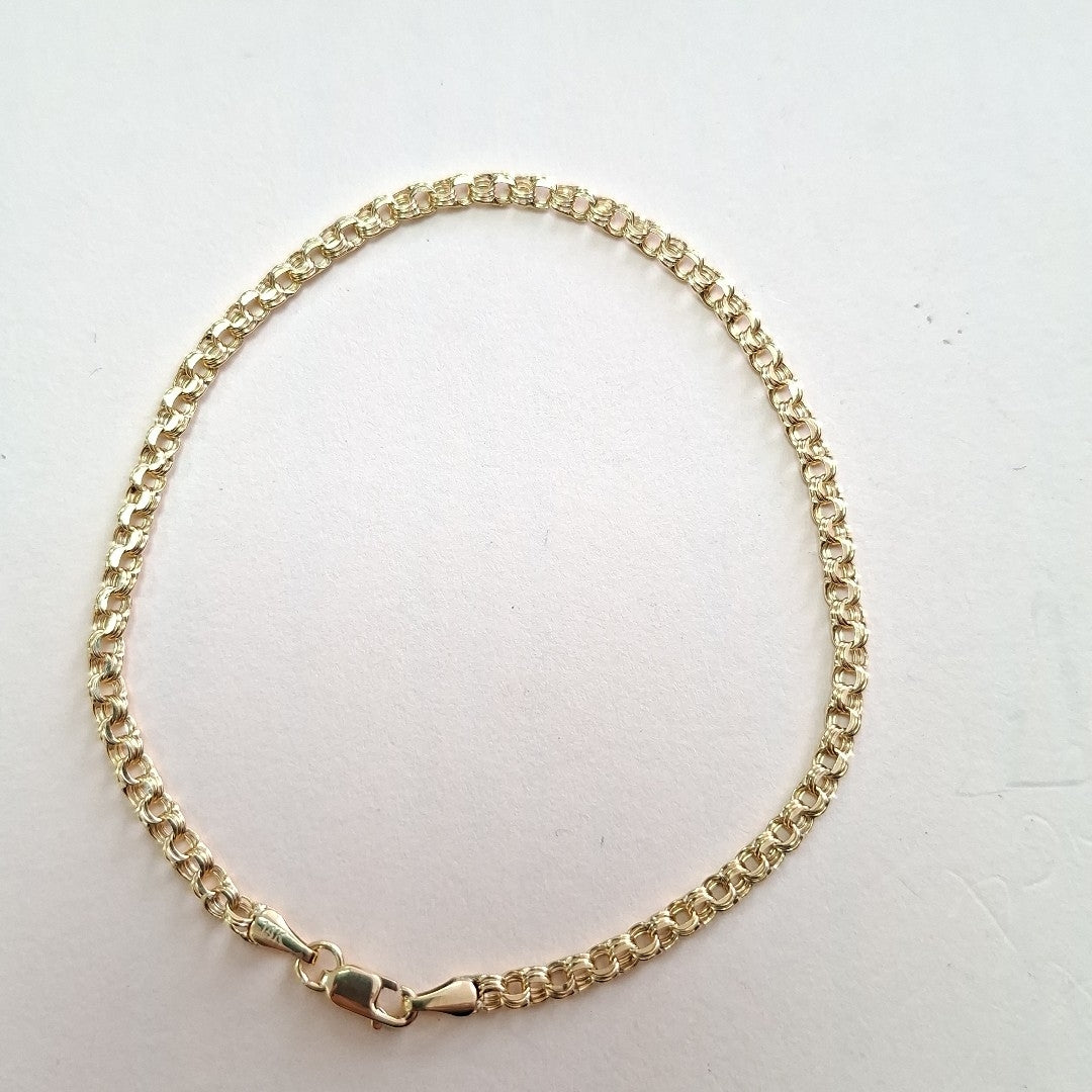 PULSERAS CABALLERO ORO 14K 1.8 (NUEVO)