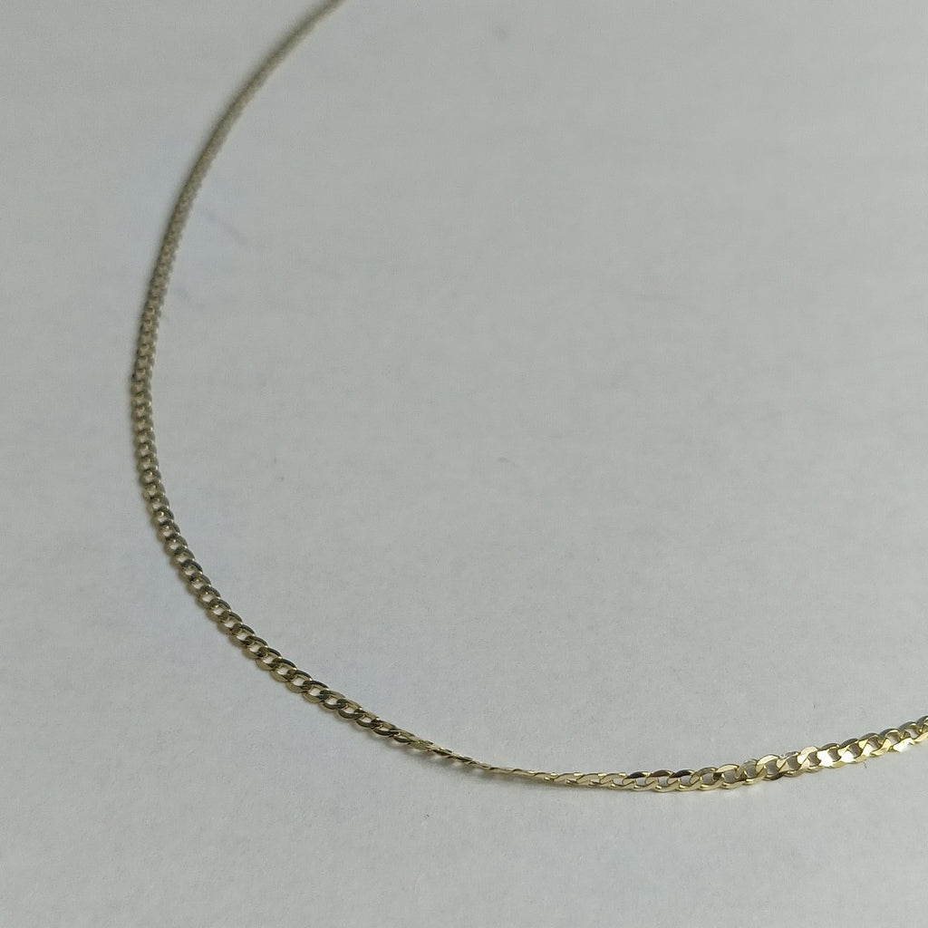 CADENAS BARBADA AMARILLA ORO 10K 1.8 (NUEVO)