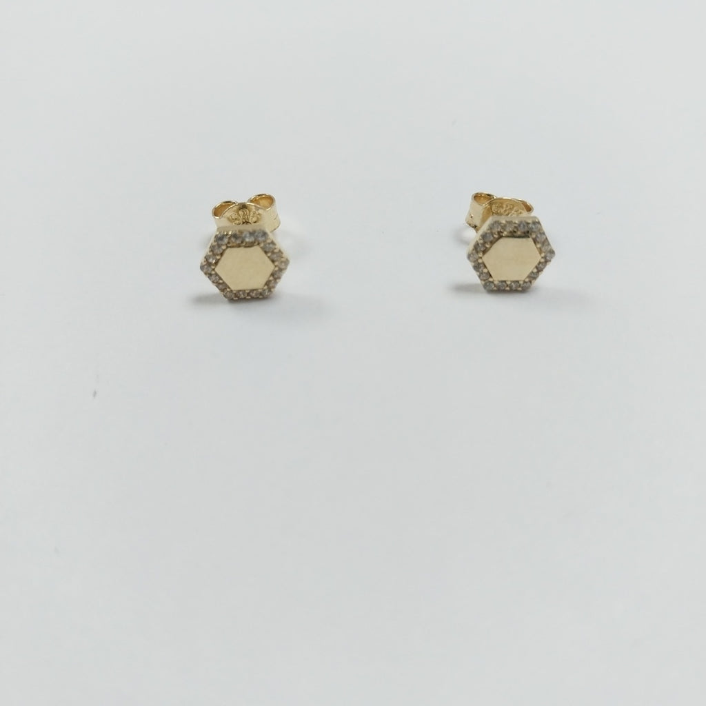 BROQUELES ORO 14K 1.5 (NUEVO)