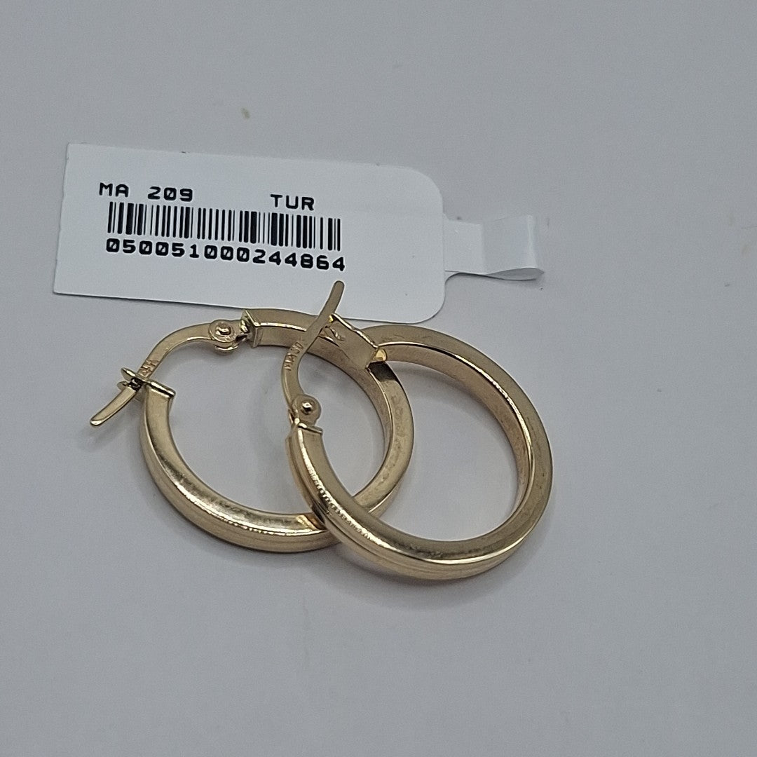 ARRACADAS ORO 14K 1.5 (NUEVO)