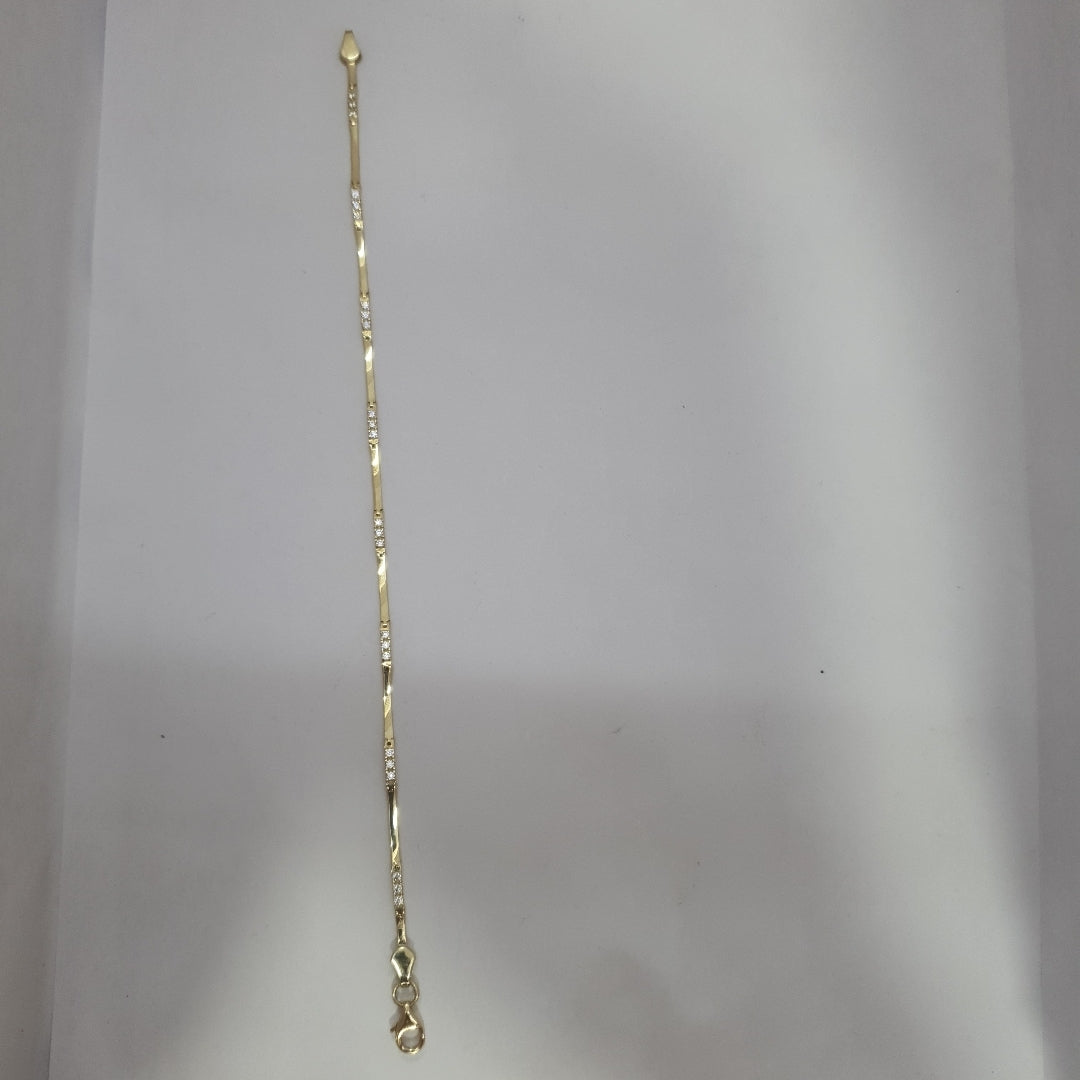 PULSERAS DAMA ORO 14K 3.8 (NUEVO)