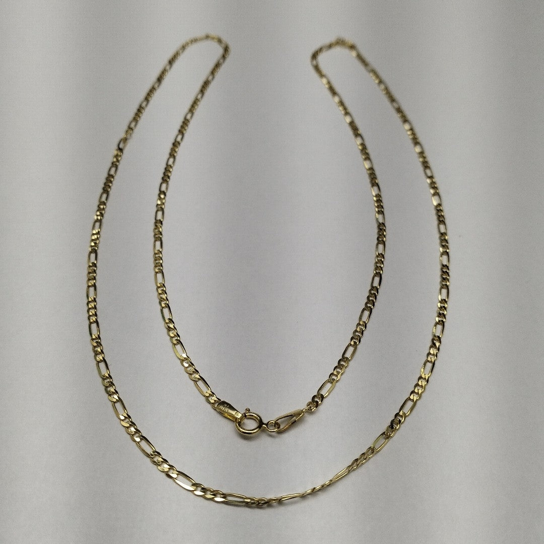 CADENAS CARTIER 3*1 AMARILLA ORO 14K 3.5 (NUEVO)