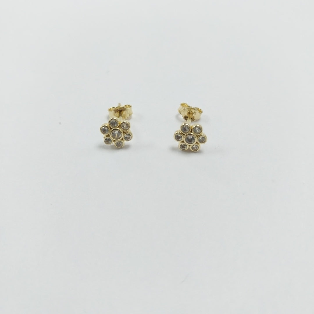 BROQUELES ORO 14K 1.2 (NUEVO)