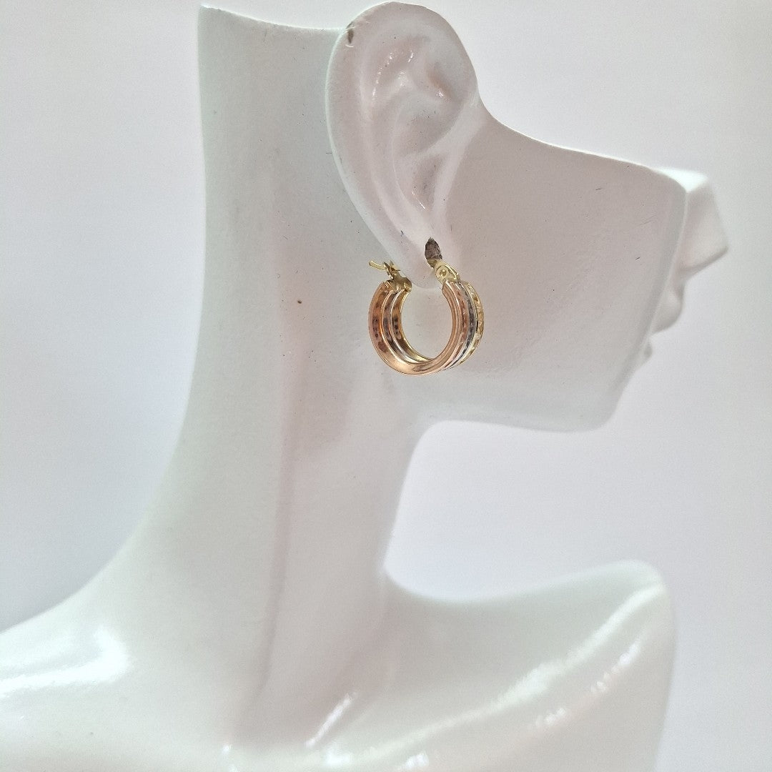 ARRACADAS ORO 14K 2.7 (NUEVO)