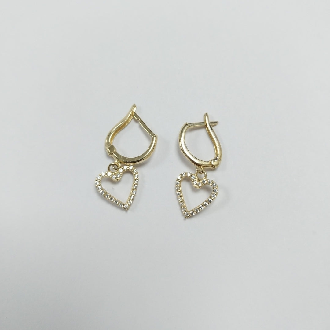 BROQUELES ORO 14K 1.8 (NUEVO)