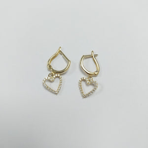 BROQUELES ORO 14K 1.8 (NUEVO)
