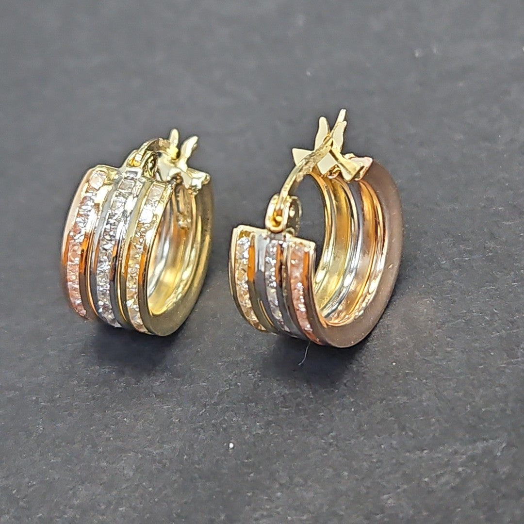 ARRACADAS ORO 14K 2.8 (NUEVO)