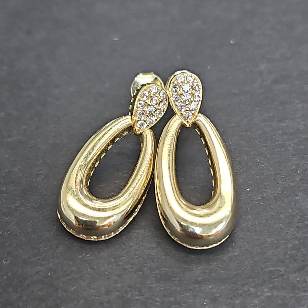 BROQUELES ORO 14K 4.3 (NUEVO)