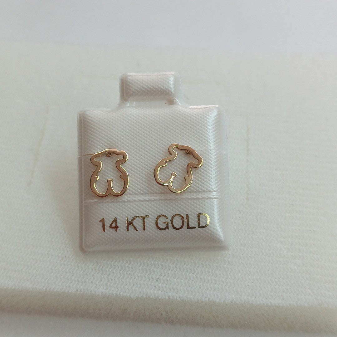 BROQUELES ORO 14K 0.8 (NUEVO)