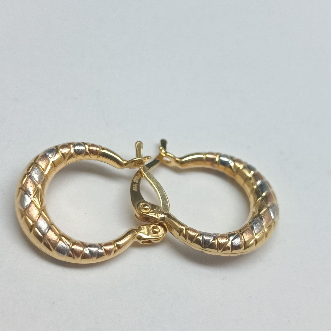 ARRACADAS ORO 14K 1.2 (NUEVO)