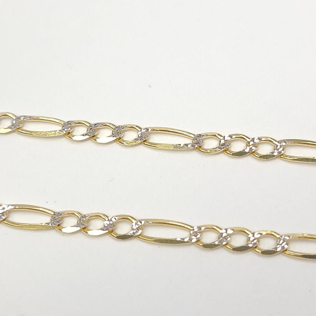 CADENAS CARTIER 3 1 DIAMANTADA ORO 14K 7.8 (NUEVO)