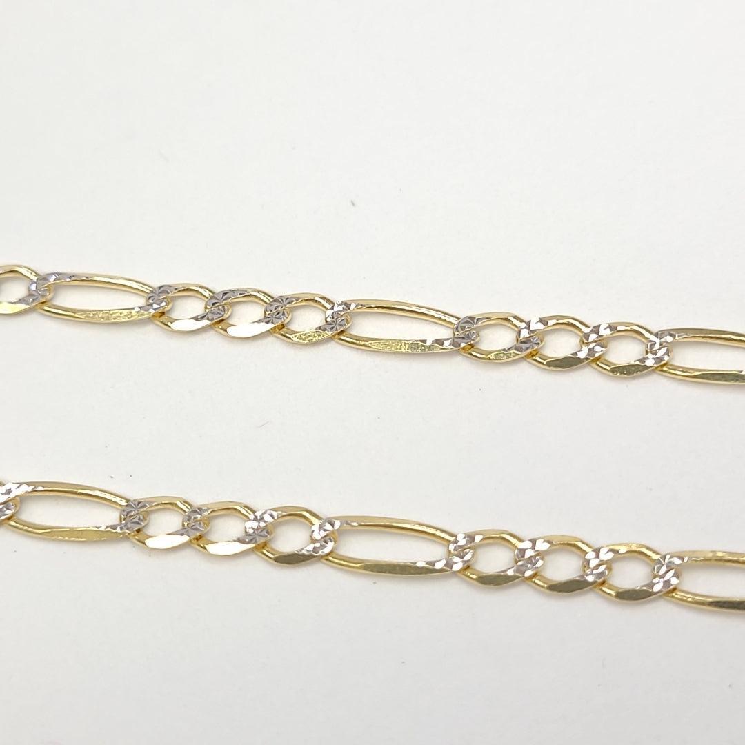 CADENAS CARTIER 3 1 DIAMANTADA ORO 14K 7.8 (NUEVO)