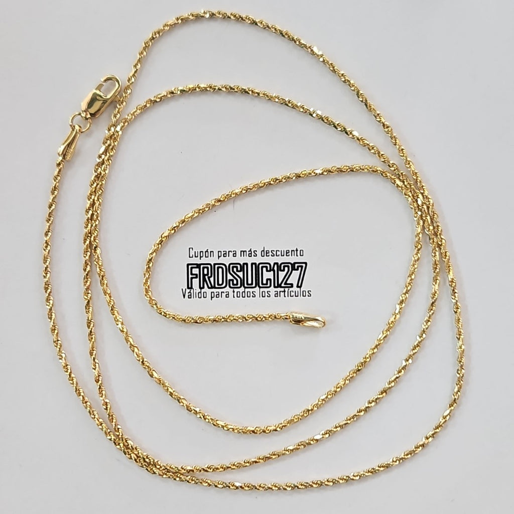 CADENAS TORSAL ORO 14K 3.7 (NUEVO)