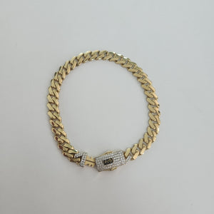 PULSERA MONACO ORO 14K 7.3 (NUEVO)