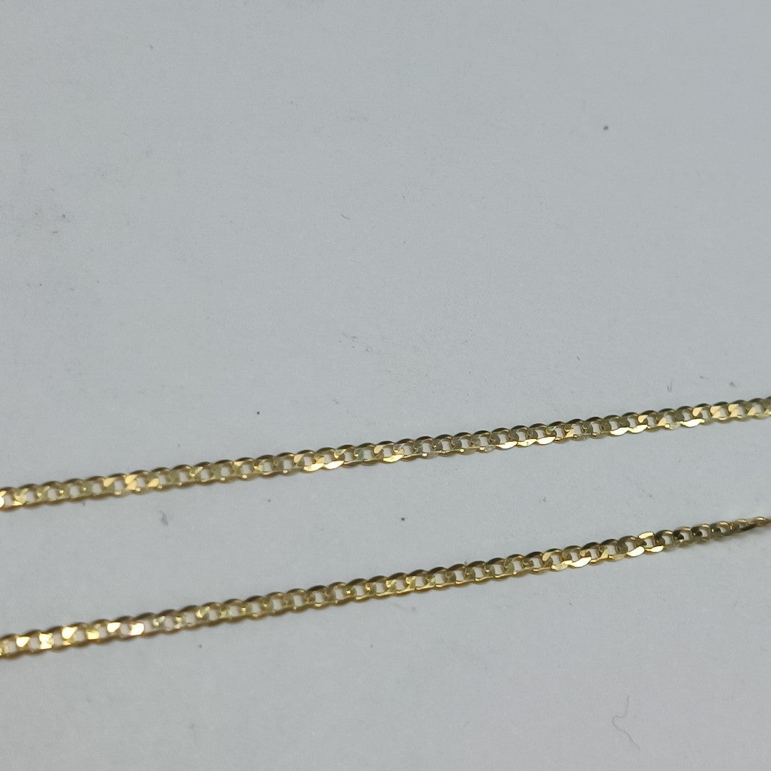 CADENAS BARBADA AMARILLA ORO 14K 1.8 (NUEVO)