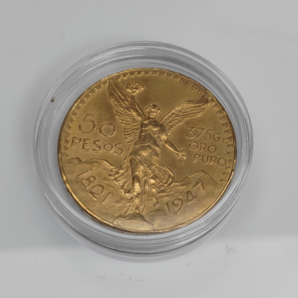 K1 41,60 GRMS 21 K IDENTIFICACIÓN MONEDA NOMINATIVA MONEDAS PESOS 50 PESOS (SEMINUEVO)