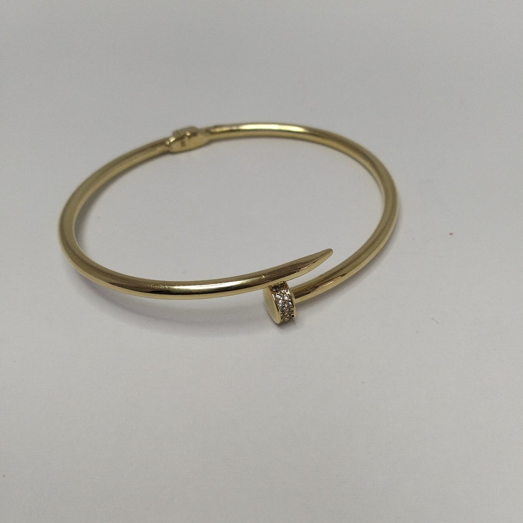 PULSERA CLAVO ORO 14K 7.7 (NUEVO)