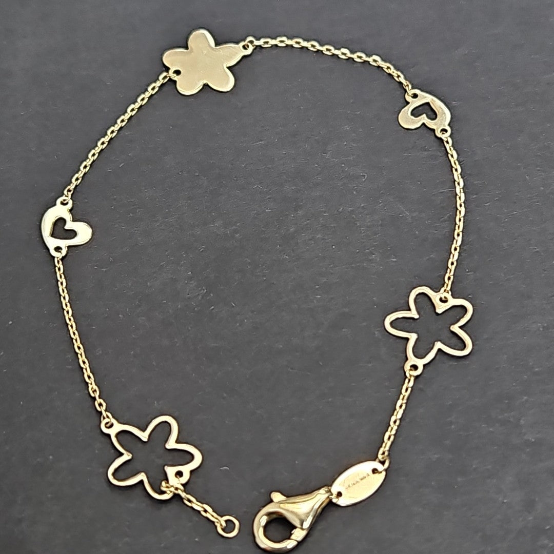 PULSERAS DAMA ORO 14K 1.5 (NUEVO)
