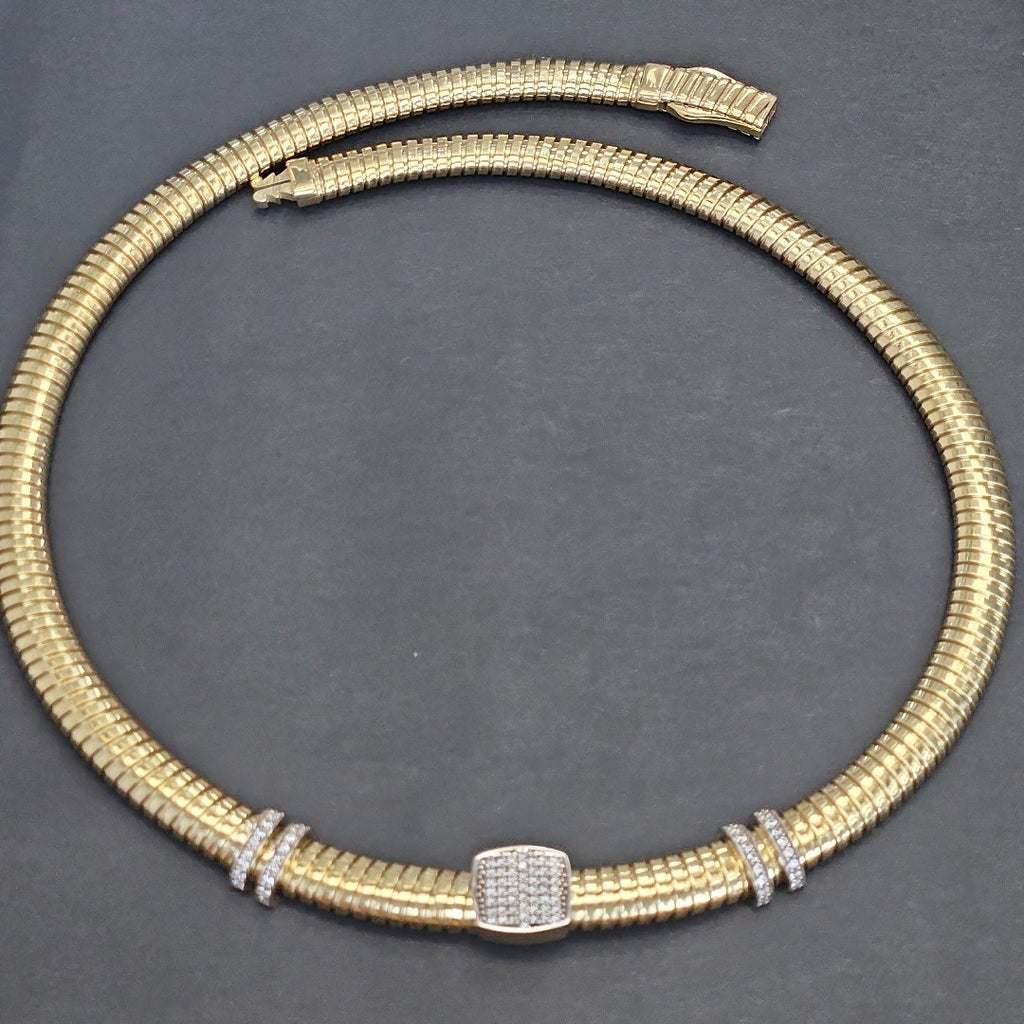 GARGANTILLAS ORO 10K 40.5 (NUEVO)