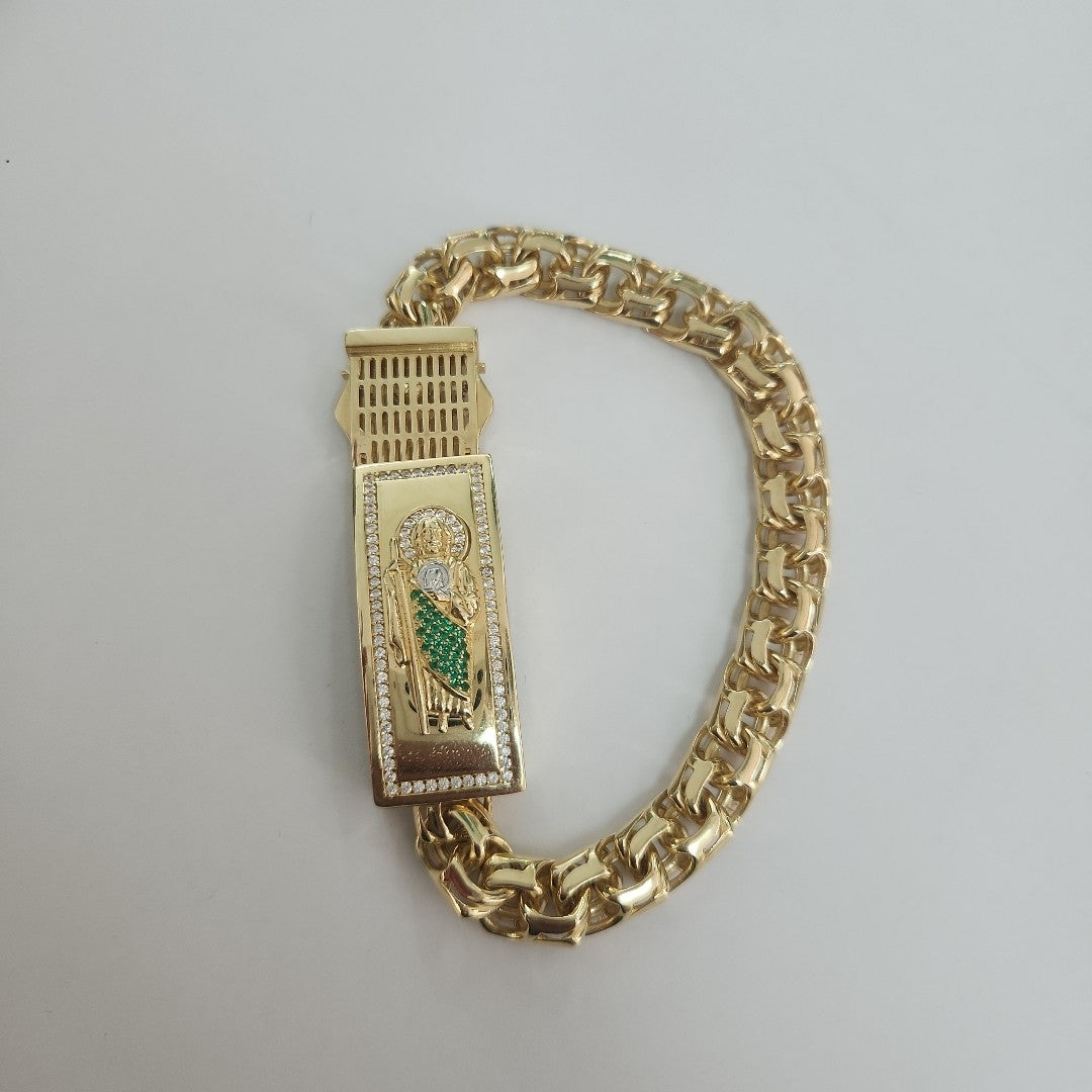 PULSERAS CABALLERO ORO 14K 36.3 (NUEVO)