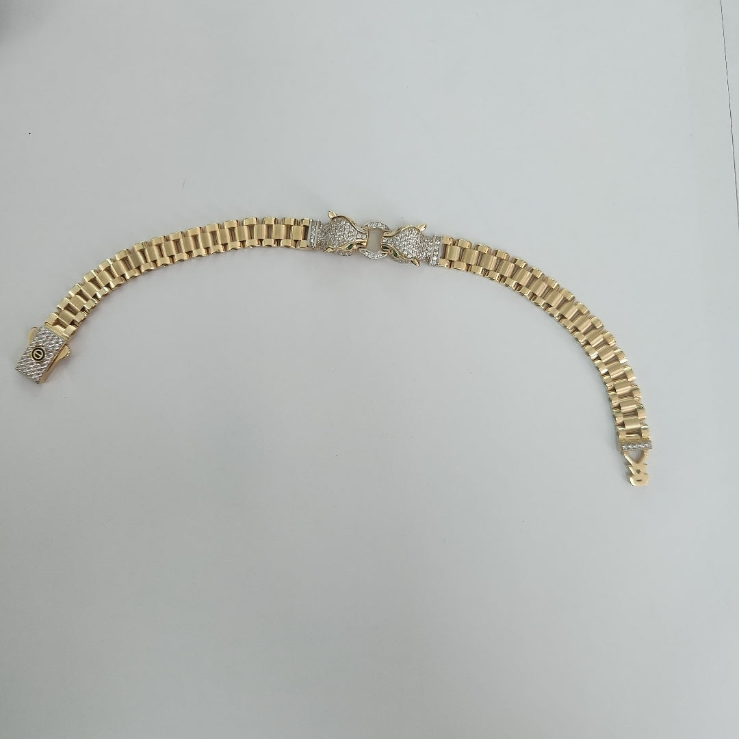 PULSERAS CABALLERO ORO 14K 20.1 (NUEVO)