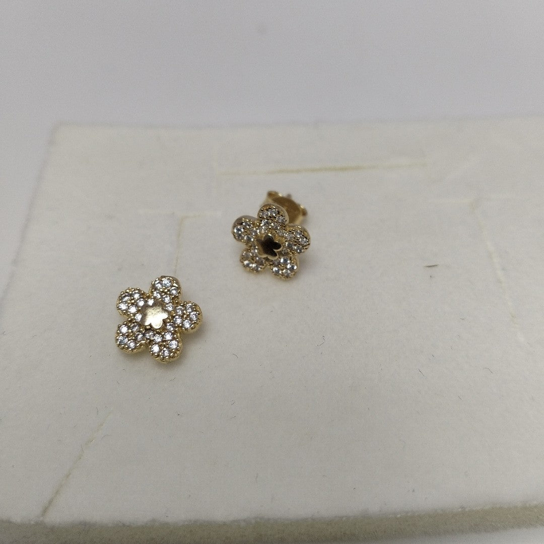 BROQUELES ORO 14K 1.8 (NUEVO)