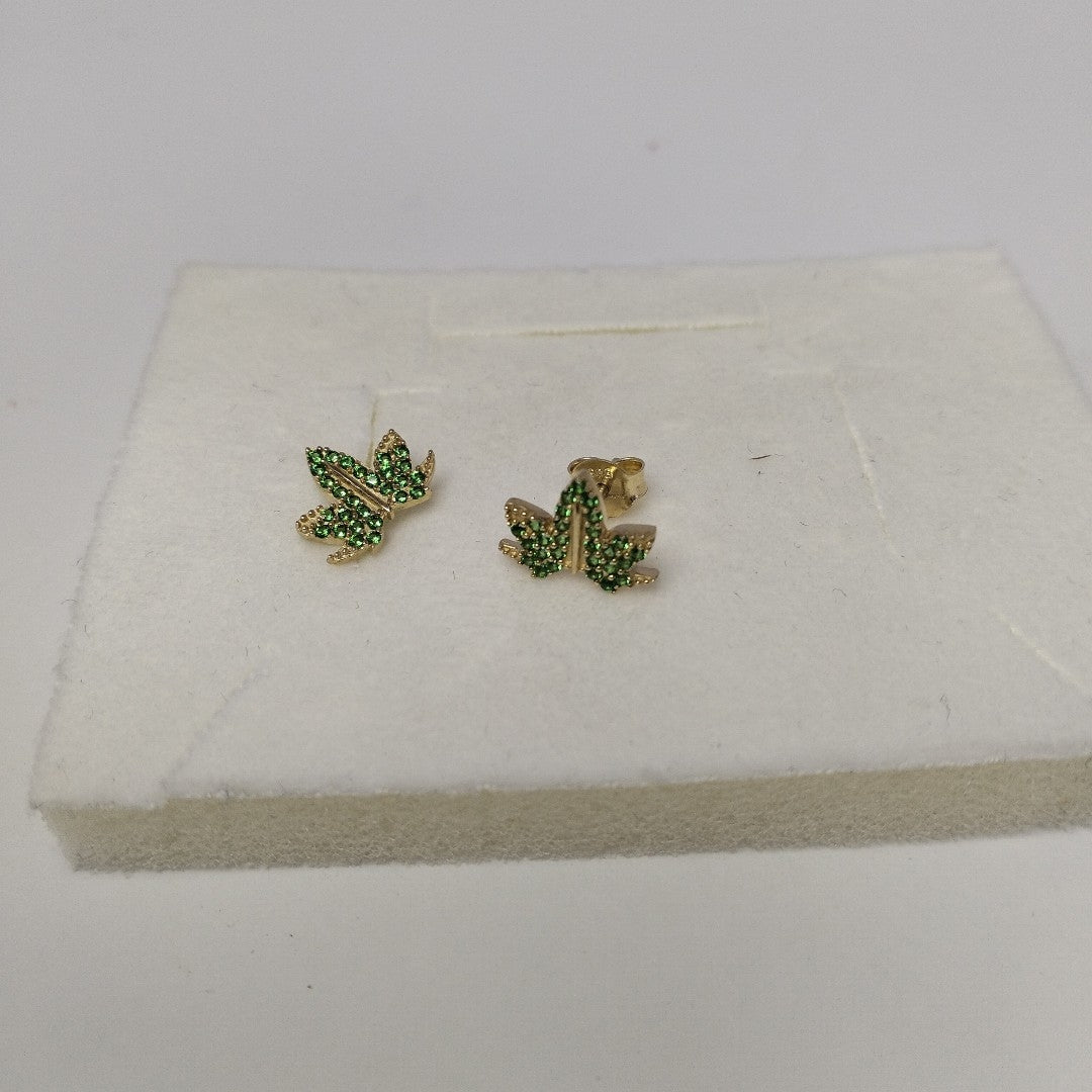 BROQUELES ORO 14K 1.5 (NUEVO)