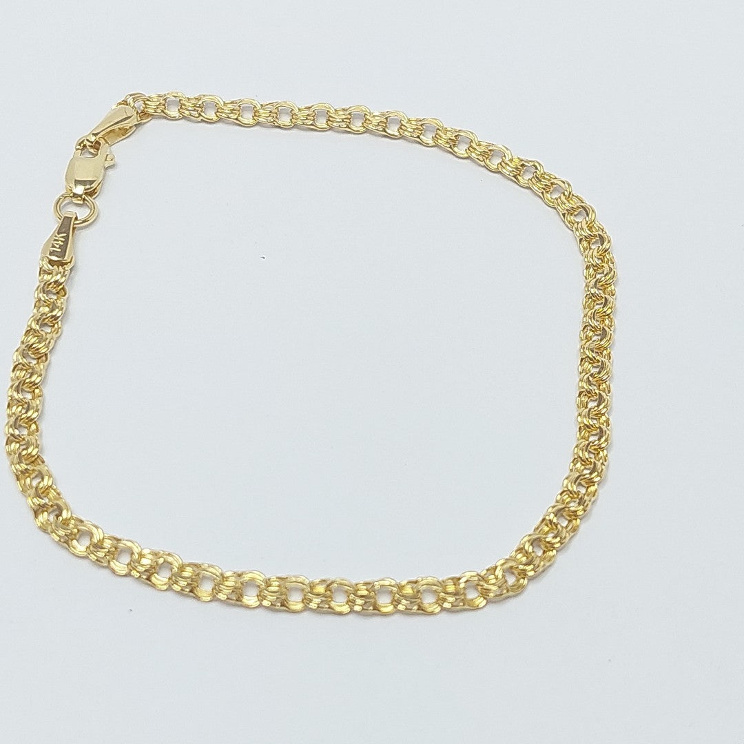 PULSERAS DAMA ORO 14K 1.5 (NUEVO)