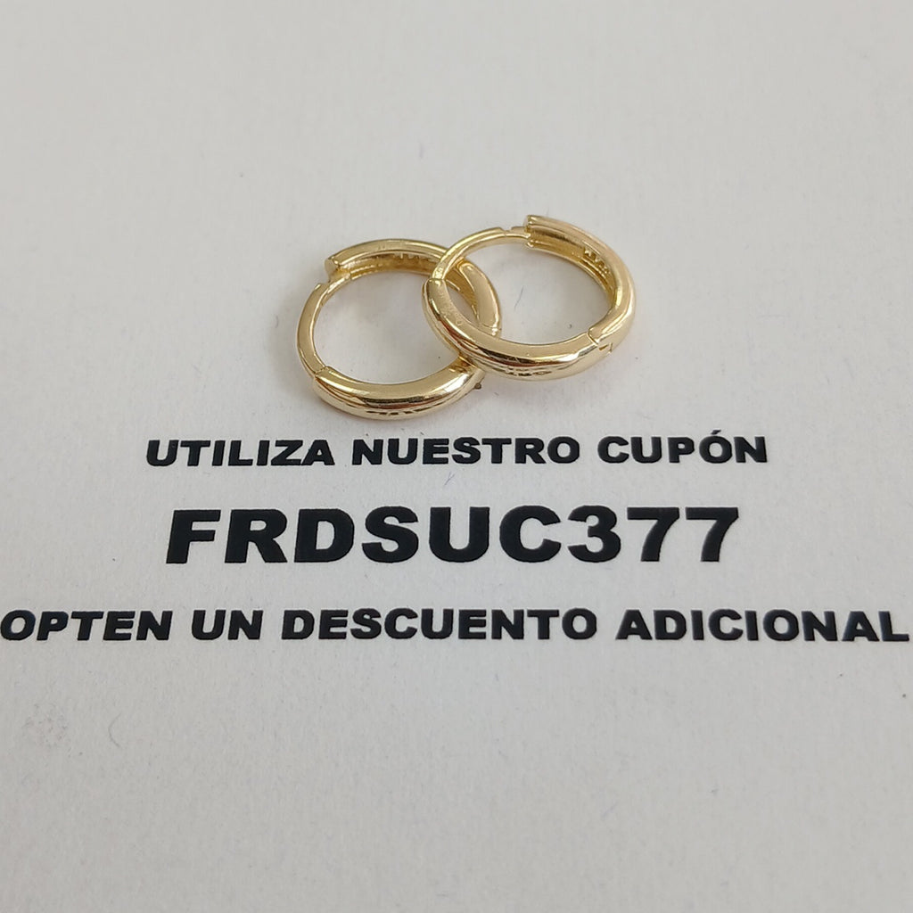 HUGGIES ORO 14K 1.5 (NUEVO)