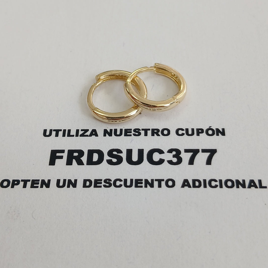 HUGGIES ORO 14K 1.5 (NUEVO)
