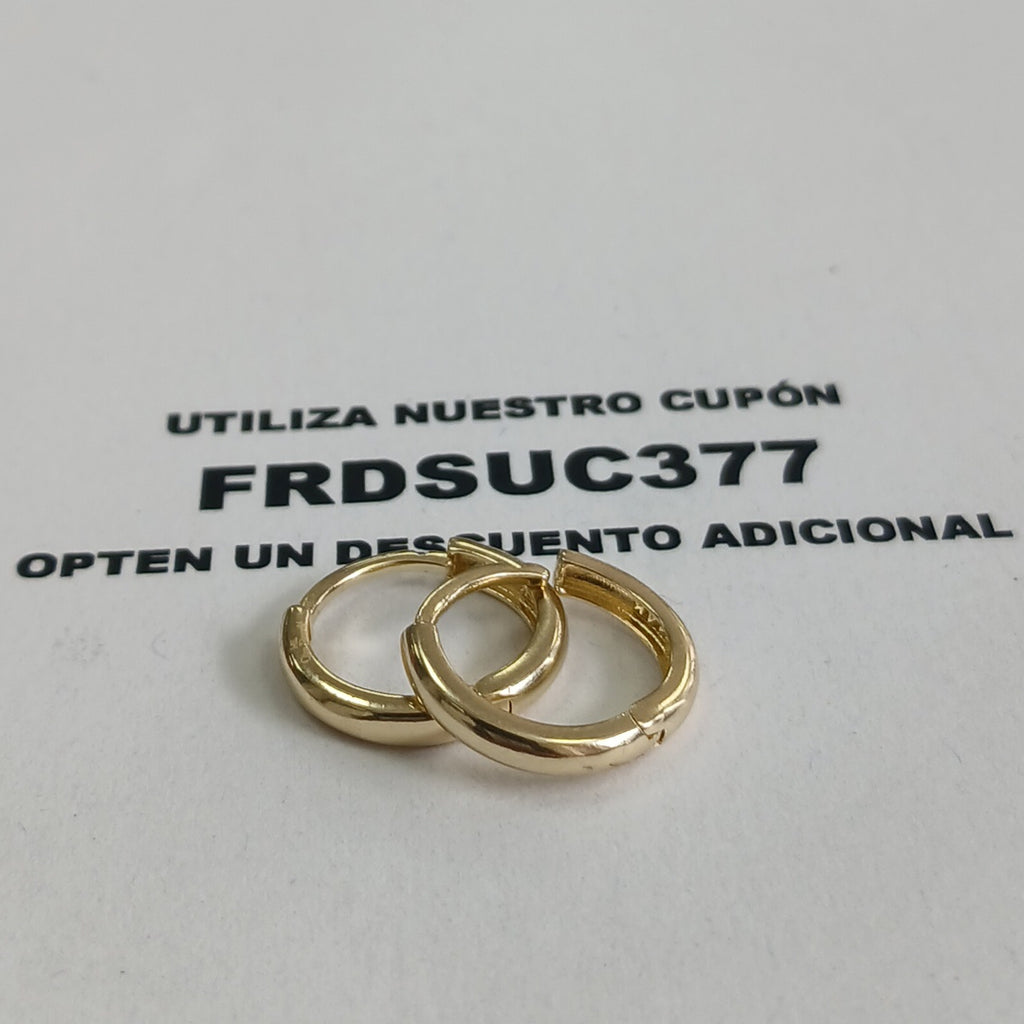 HUGGIES ORO 14K 1.5 (NUEVO)