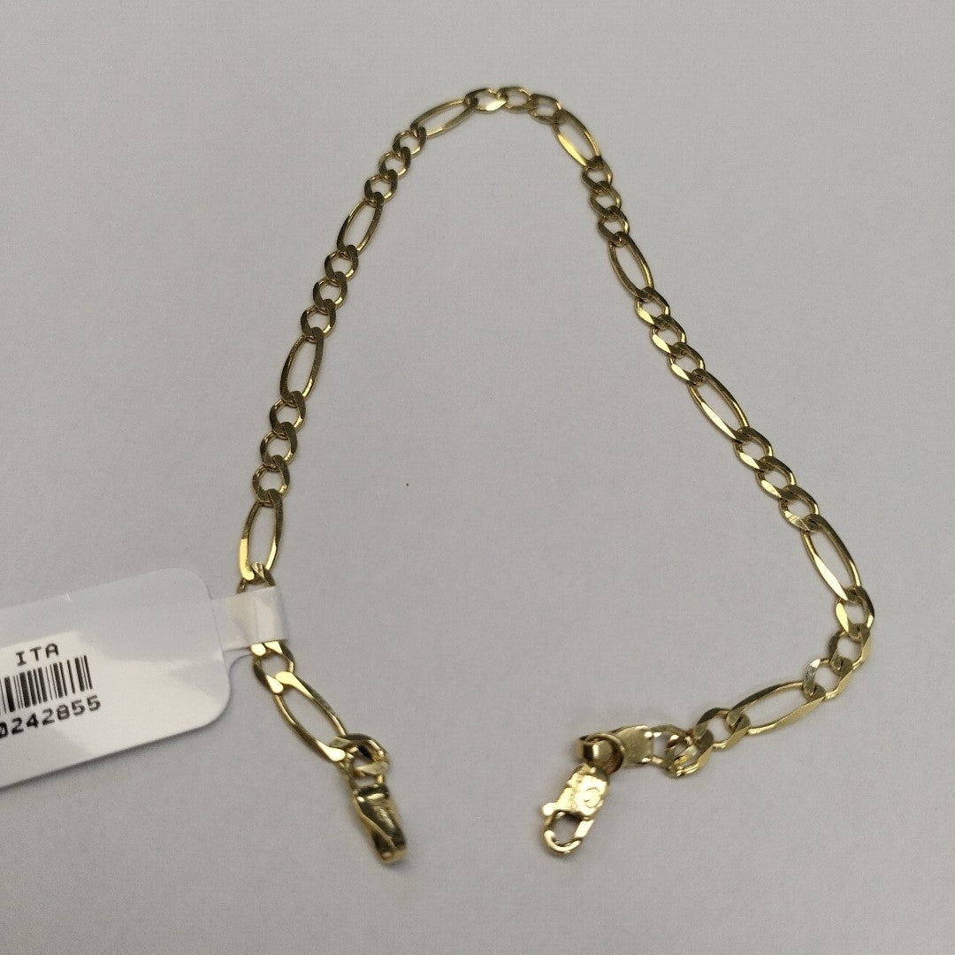 PULSERAS CABALLERO CARTIER 3 1 AMARILLA ORO 14K 3 (NUEVO)