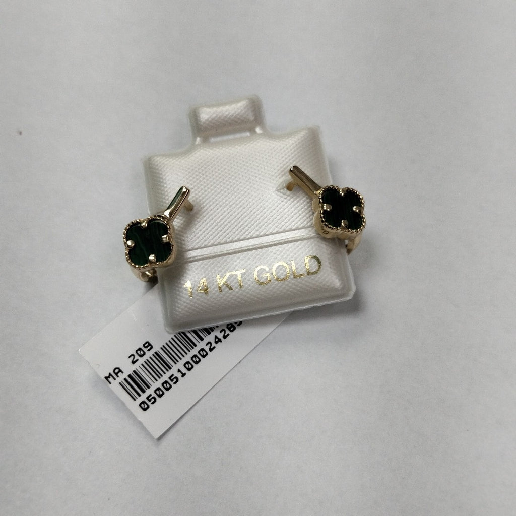 BROQUELES ORO 14K 2.3 (NUEVO)