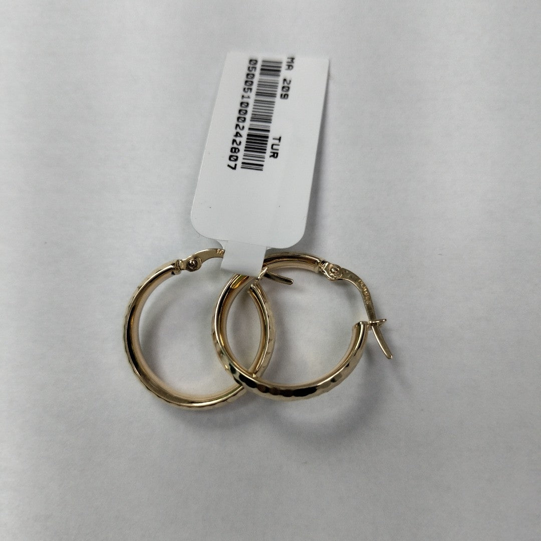 ARRACADAS ORO 14K 1.5 (NUEVO)