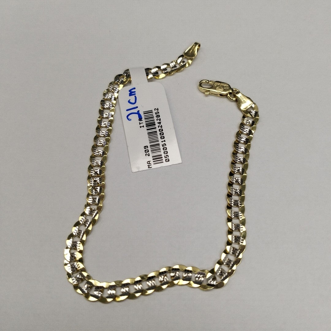PULSERAS CABALLERO ORO 14K 6.1 (NUEVO)