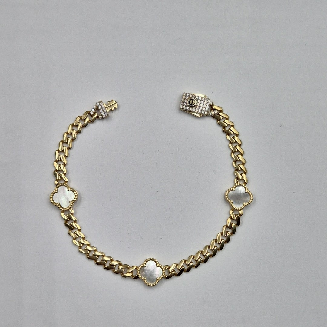 PULSERAS DAMA ORO 14K 7.7 (NUEVO)