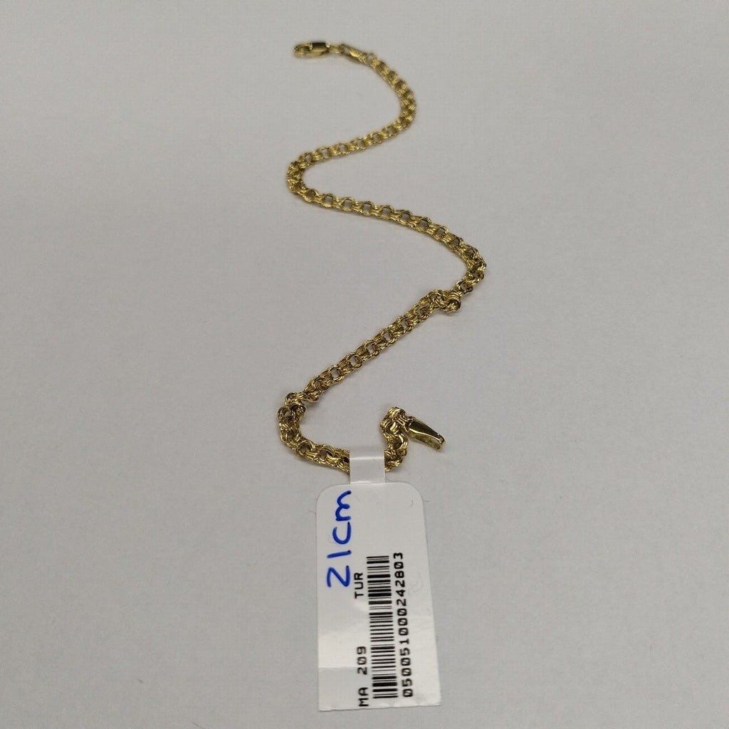 PULSERAS CABALLERO ORO 14K 1.8 (NUEVO)